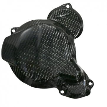 CMT CARBON IGNITION CASE COVER KTM EXC 250/300 17-22 & GAS GAS EC 250/300 21-22